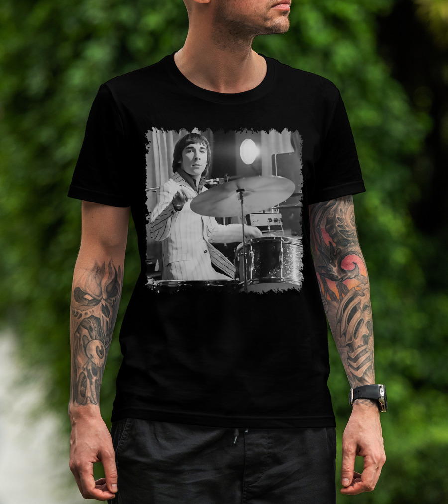 Keith Moon Drumming Legend 71019 T-Shirt