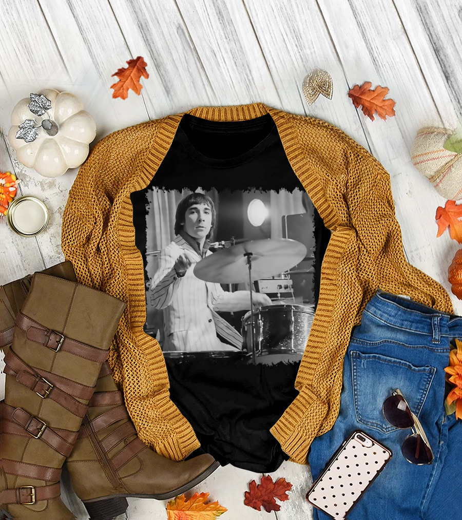 Keith Moon Drumming Legend 71019 T-Shirt