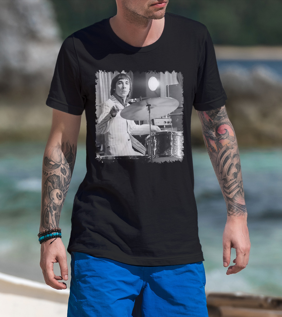 Keith Moon Drumming Legend 71019 T-Shirt