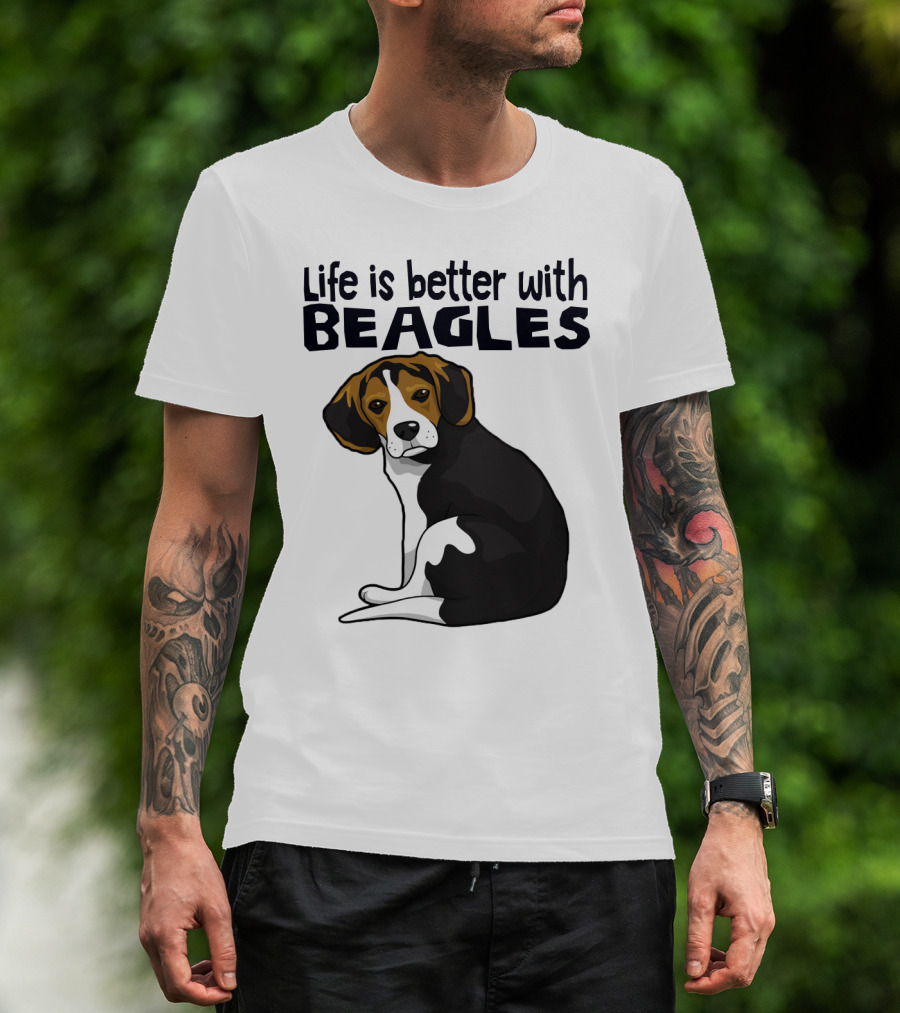Life Is Better With Beagles T-Shirt