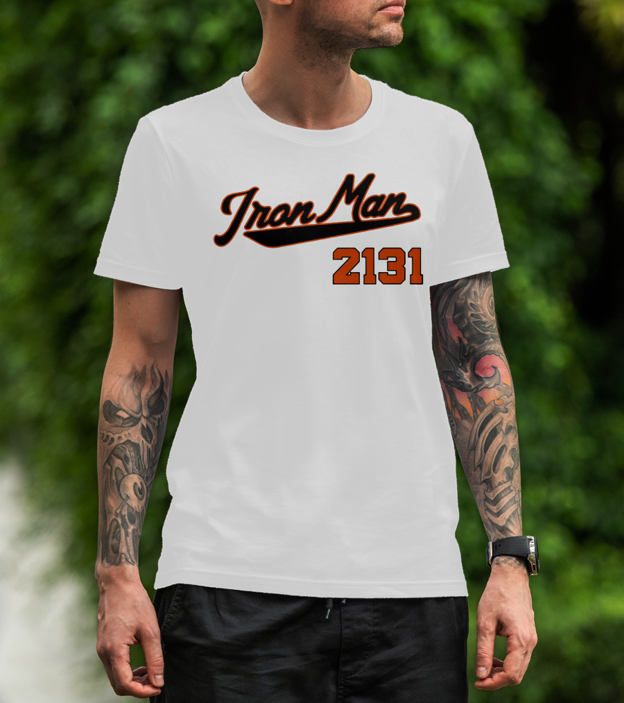 Iron Man 2131 Baseball T-Shirt