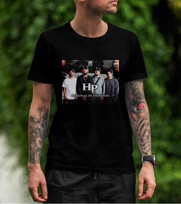 HP Herencia De Patrones Band Group Image T-Shirt