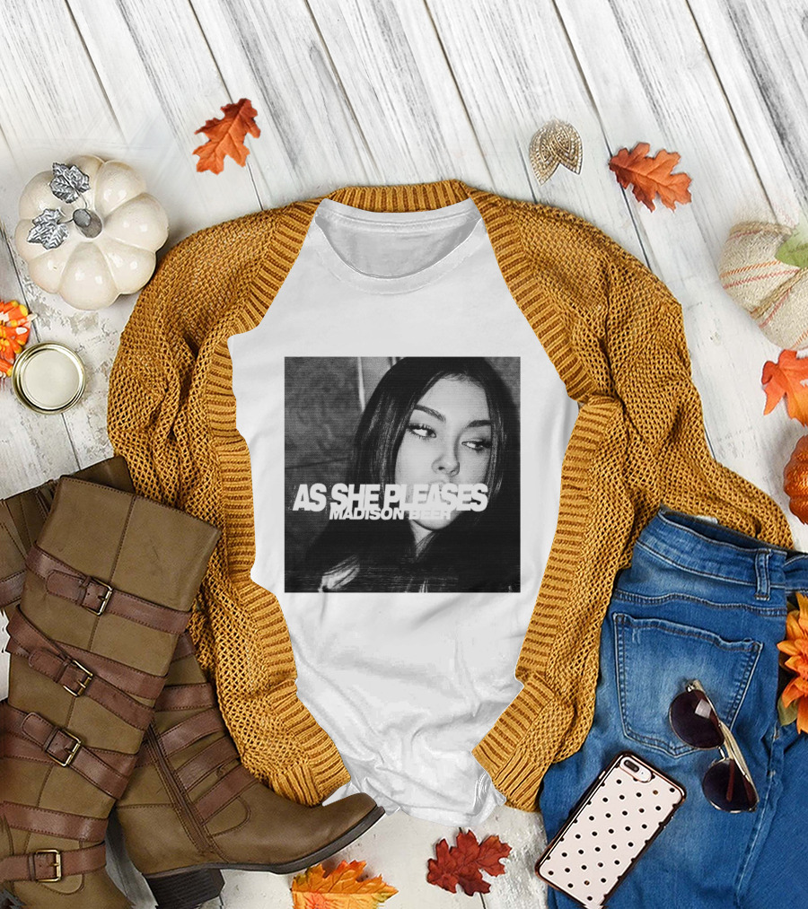 Madison Beer As She Pleases Merch T-Shirt
