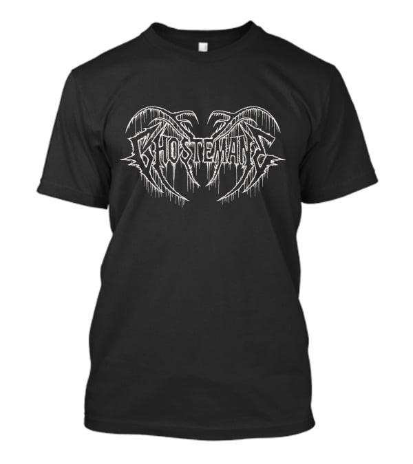 Ghostemane Dripping Logo With Dual Serpents T-Shirt