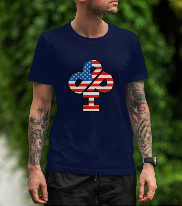 IDubbbz American Flag Logo IBP Merch T-Shirt