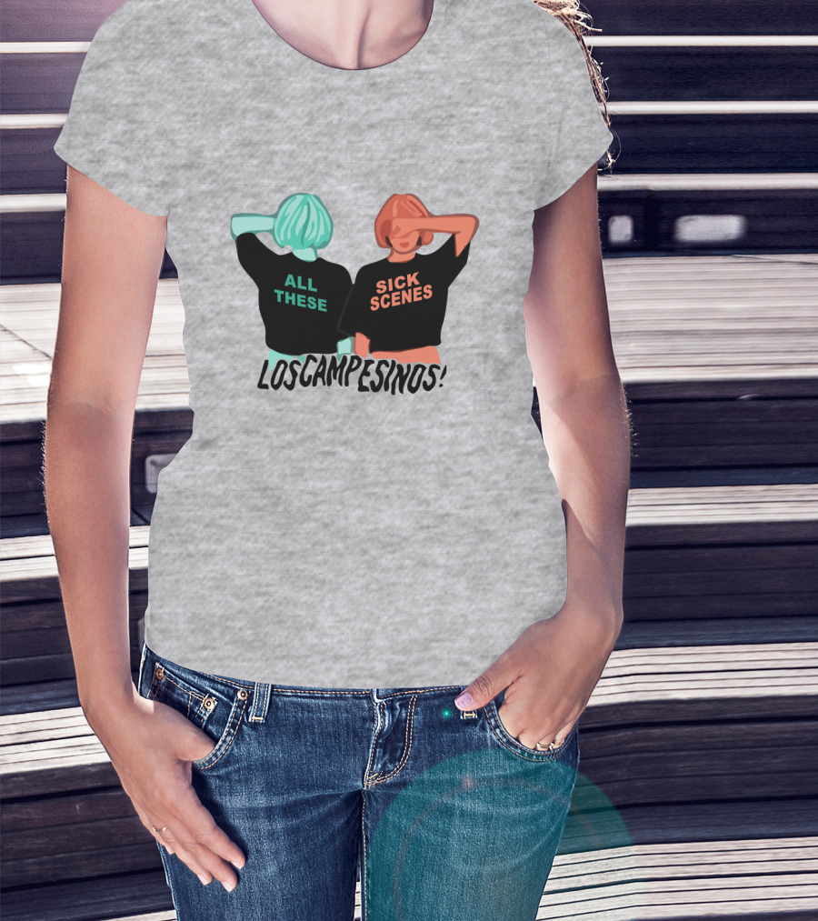 All These Sick Scenes Los Campesinos Wilbur Soot Merch T-Shirt