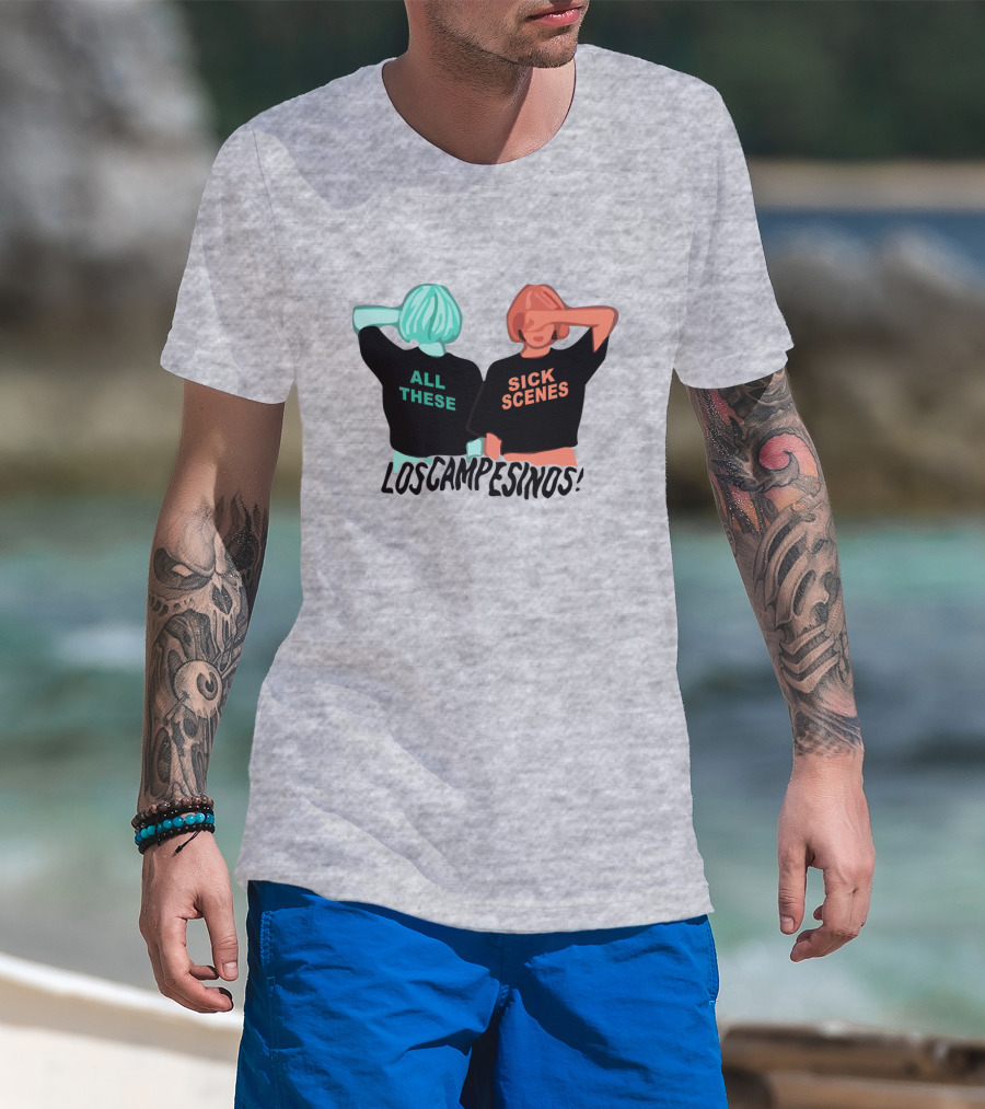 All These Sick Scenes Los Campesinos Wilbur Soot Merch T-Shirt