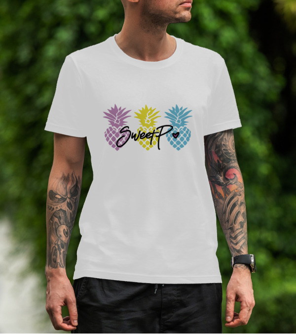 SweetP Pressley Hosbach Merch Pineapple Trio T-Shirt