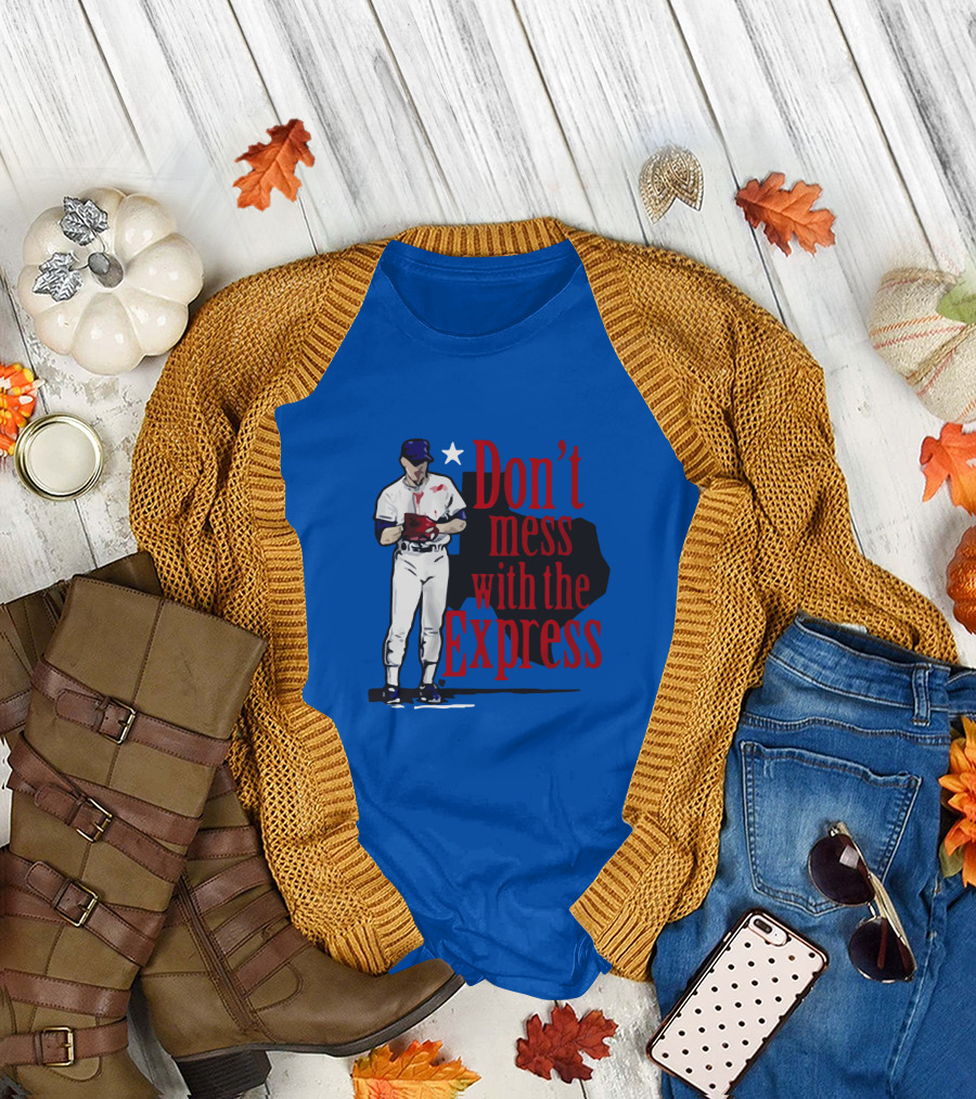 Don't Mess with the Express Bloody Nolan Ryan T-Shirt