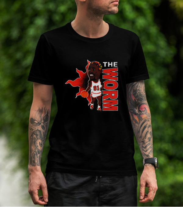 The Worm 91 Basketball Legend T-Shirt