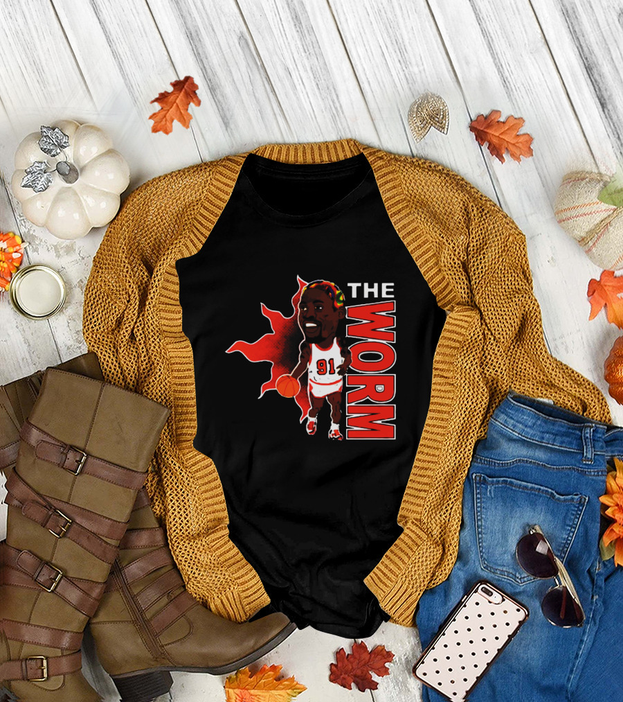 The Worm 91 Basketball Legend T-Shirt