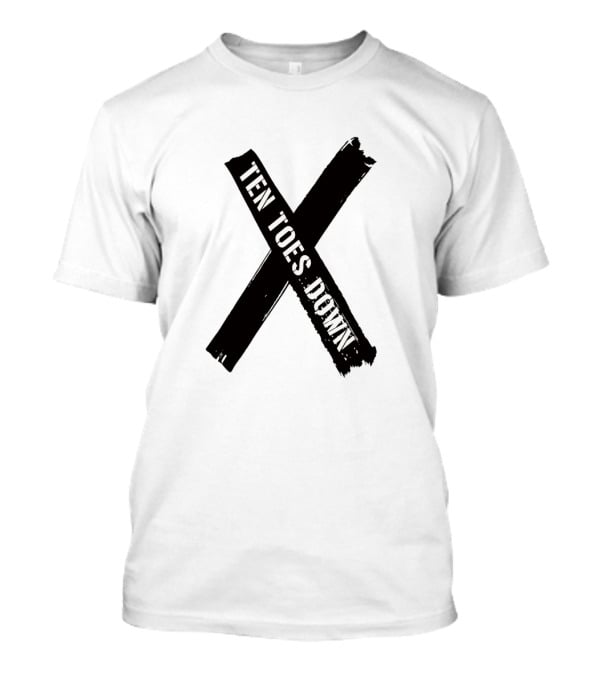 Deestroying Merch LIMITED Ten Toes Down X T-Shirt
