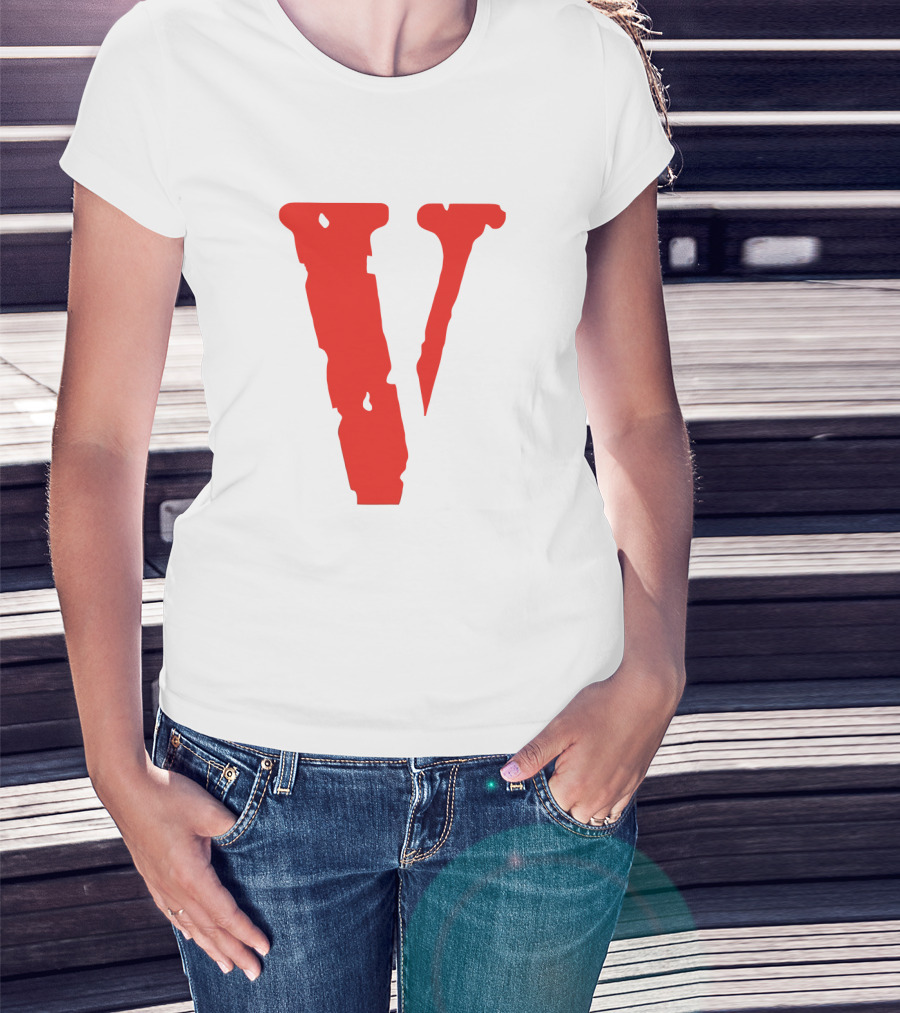 Nav Vlone Red V Icon T-Shirt