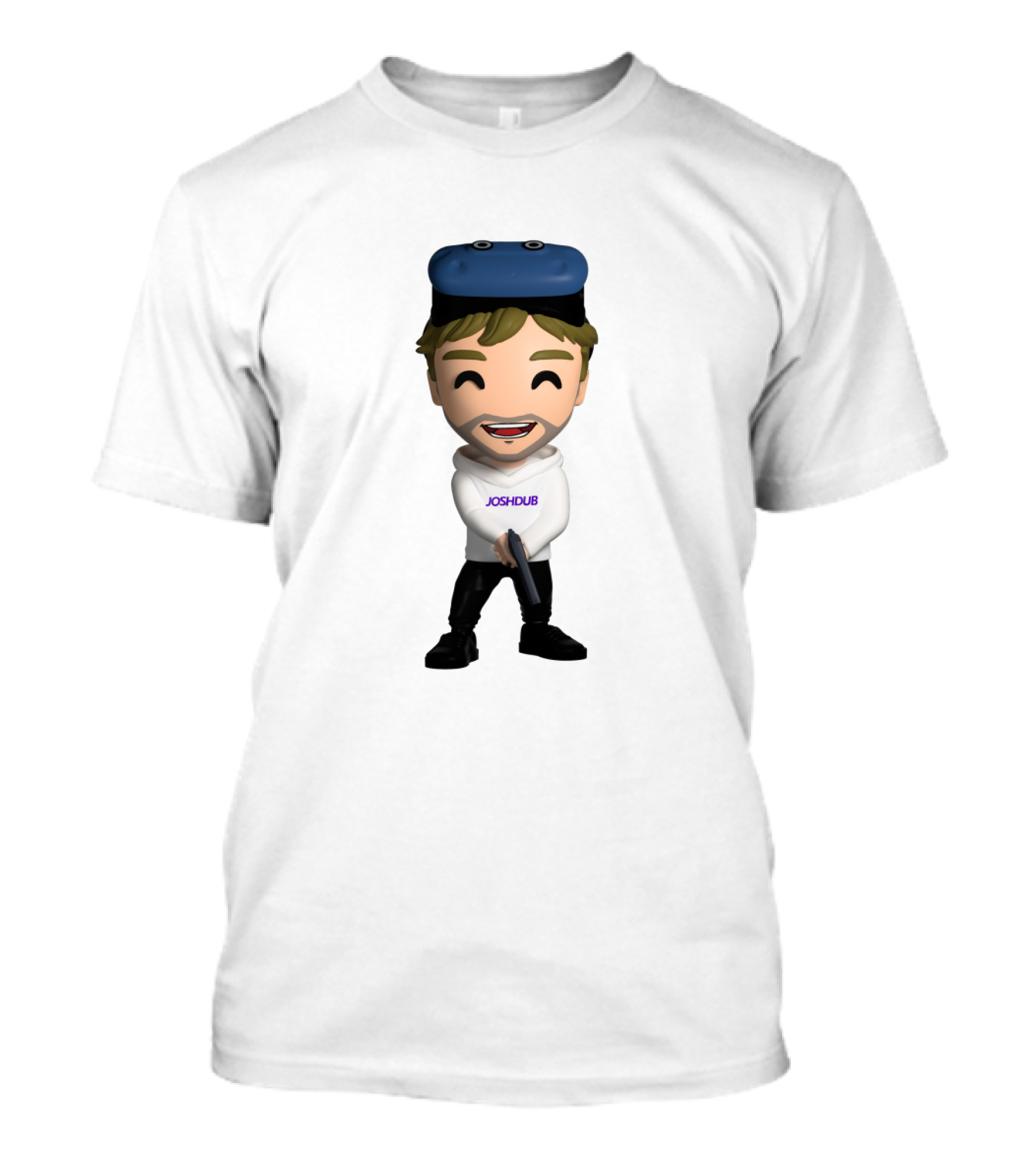JOSHDUB Merch Character VR Figure T-Shirt