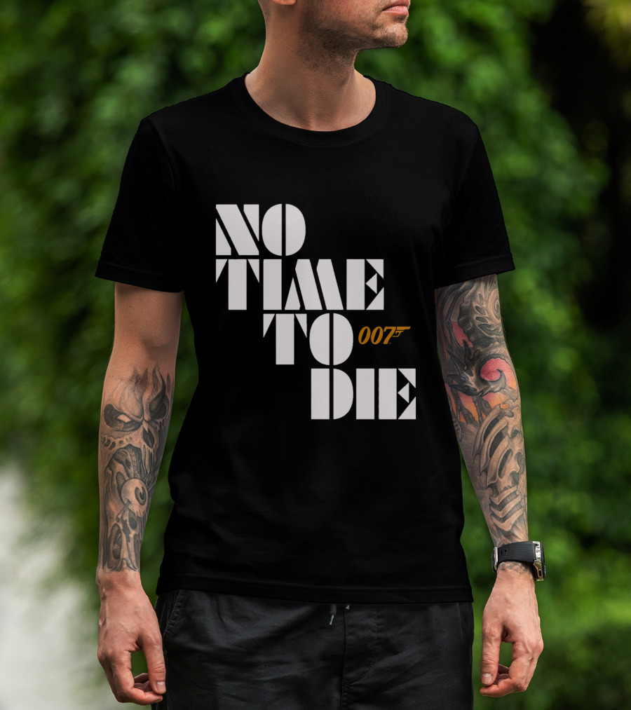 No Time To Die 007 Bond T-Shirt