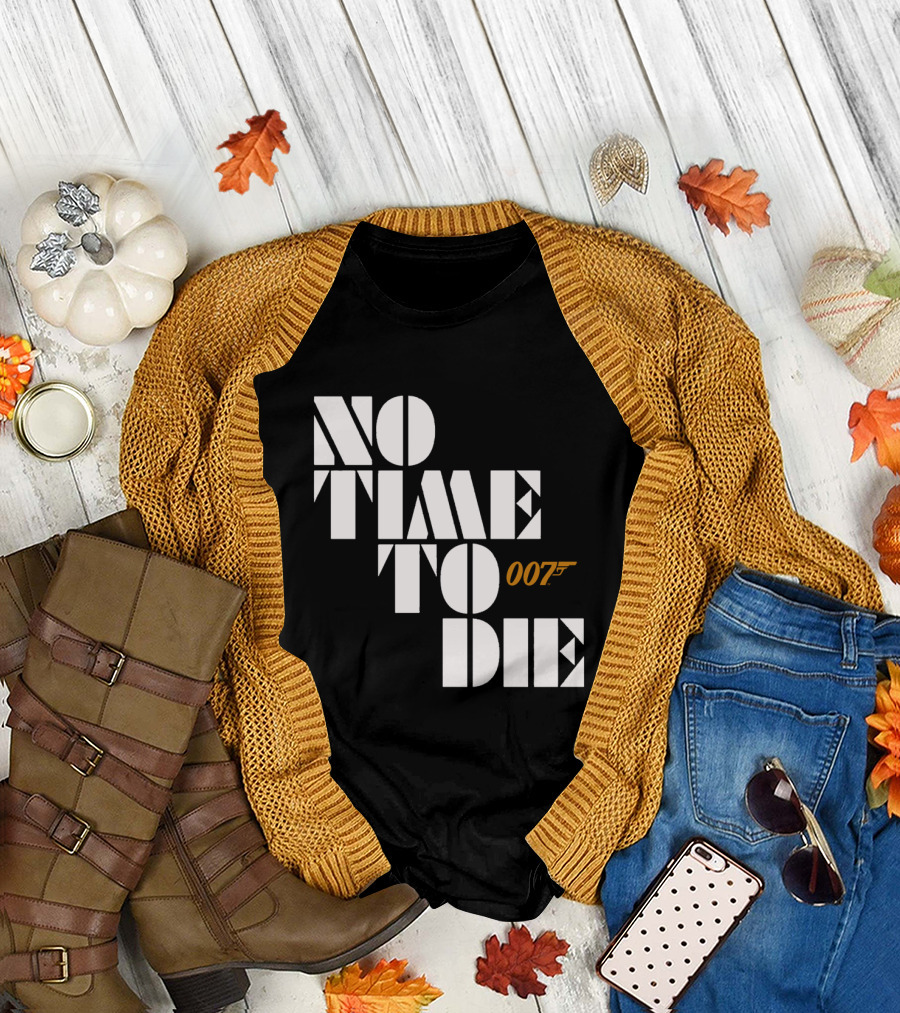 No Time to Die 007 Bond T-Shirt