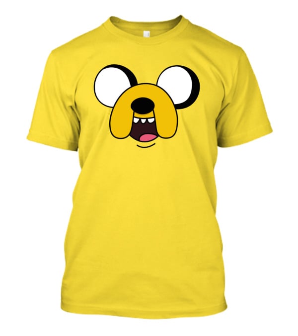 Adventure Time Jake The Dog Face T-Shirt