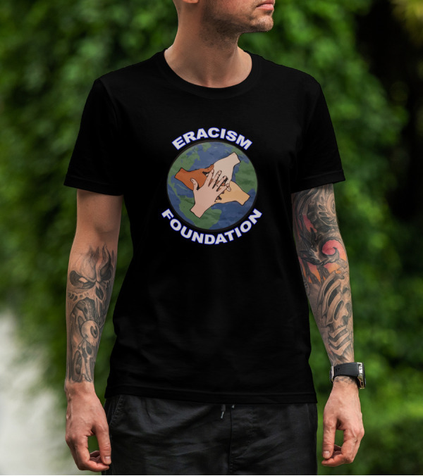 Eracism Foundation Unity Hands Globe T-Shirt