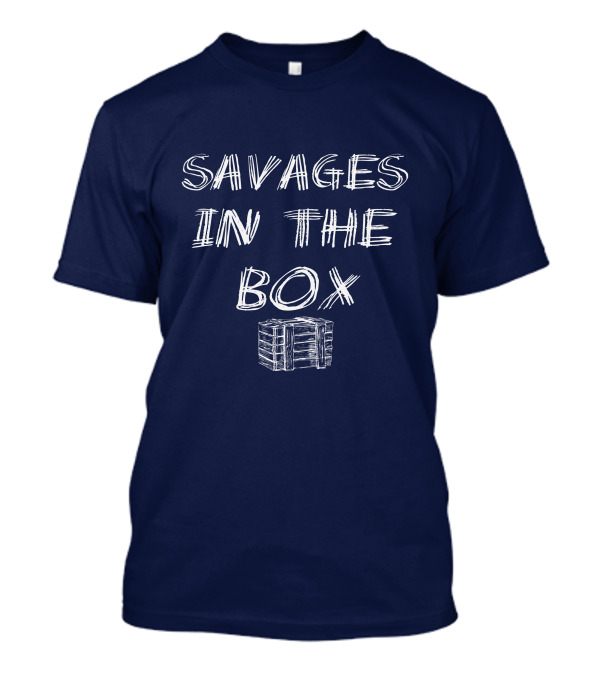 Savages In The Box Crate Sketch T-Shirt
