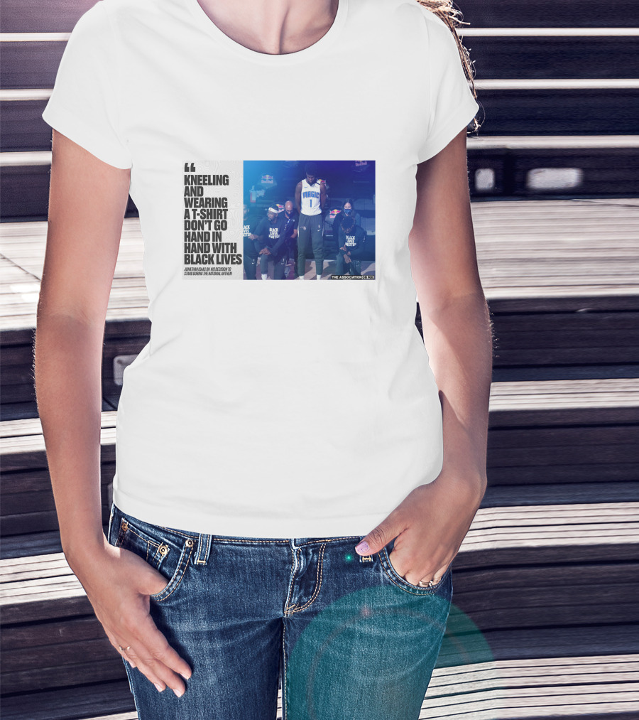 Jonathan Isaac Magic Jersey Quote Kneeling Black Lives T-Shirt