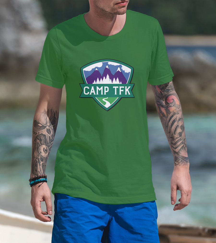 Camp TFK Mountain Adventure Badge T-Shirt