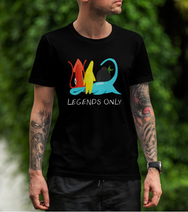 Legends Only Cryptid Crew: Sea Monster And Mythical Creatures T-Shirt