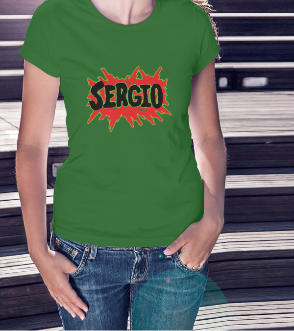 Sergio Romo Day Sergio Logo Burst T-Shirt