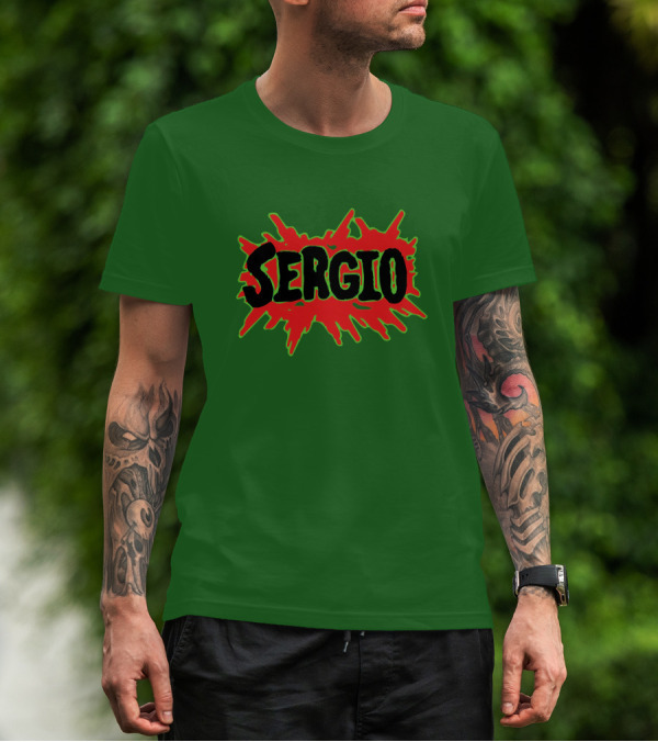 Sergio Romo Day Sergio Logo Burst T-Shirt