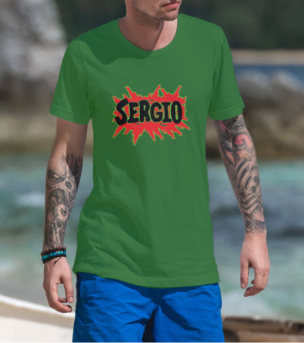 Sergio Romo Day Sergio Logo Burst T-Shirt