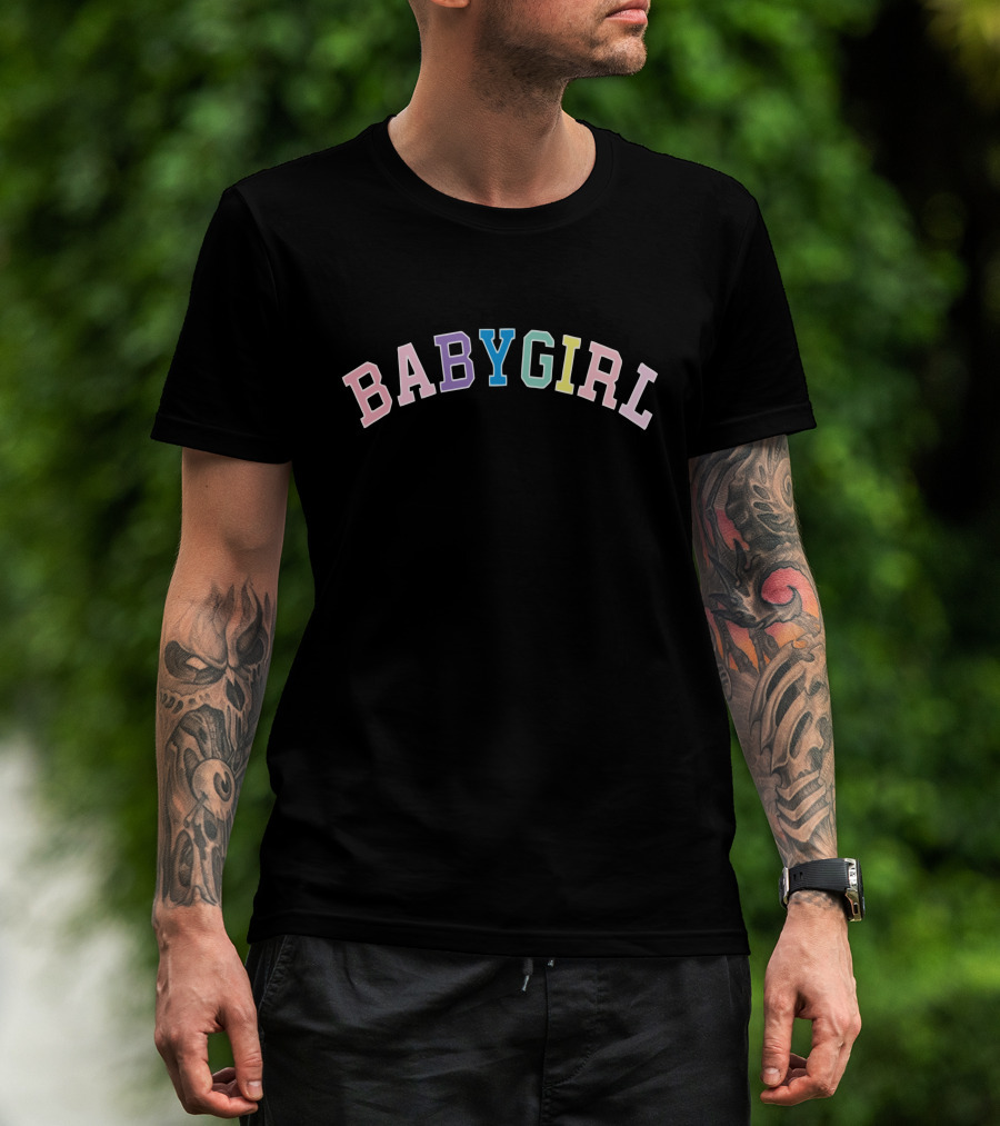 Babygirl Les Do Makeup Merch Pastel Lettering T-Shirt
