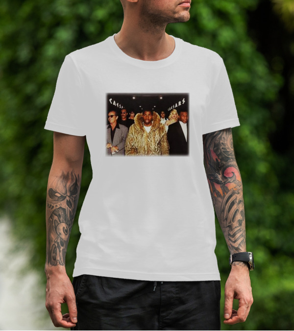 Caesars Barstool Entourage Fur Coat Entrance T-Shirt