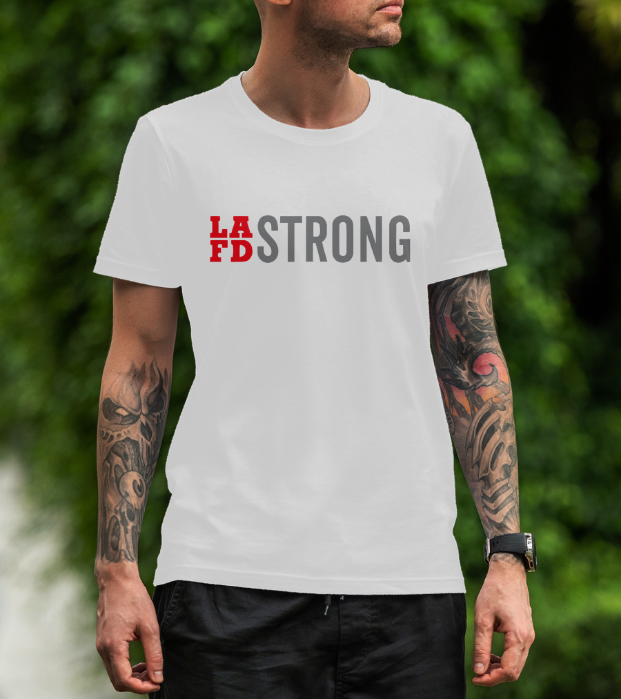 LA FD Strong Jennifer Garner T-Shirt