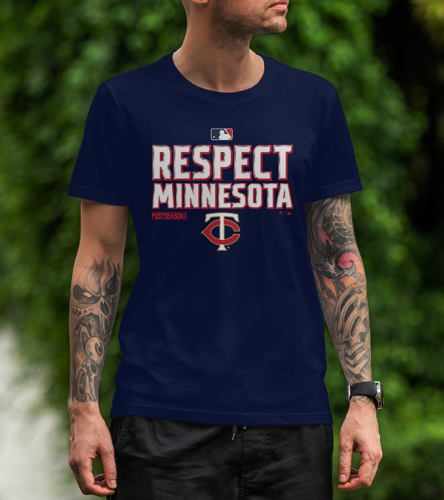 Respect Minnesota MLB Postseason Twins T-Shirt