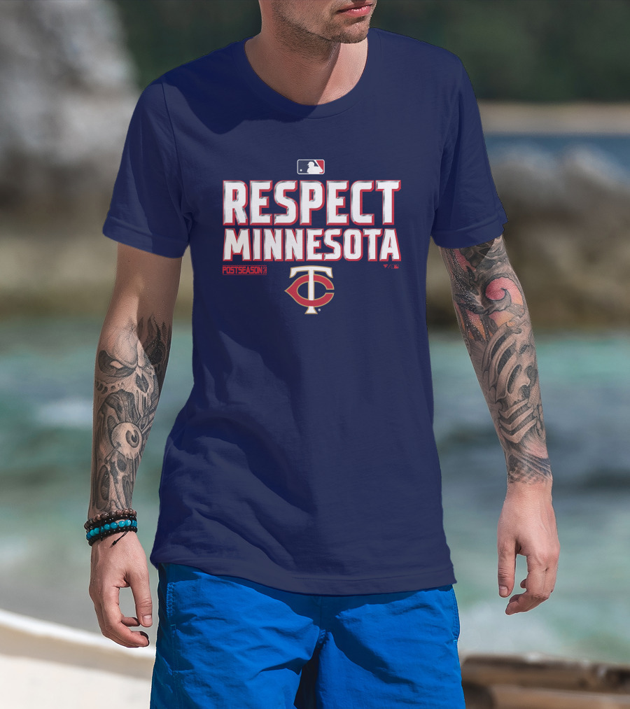 Respect Minnesota MLB Postseason Twins T-Shirt