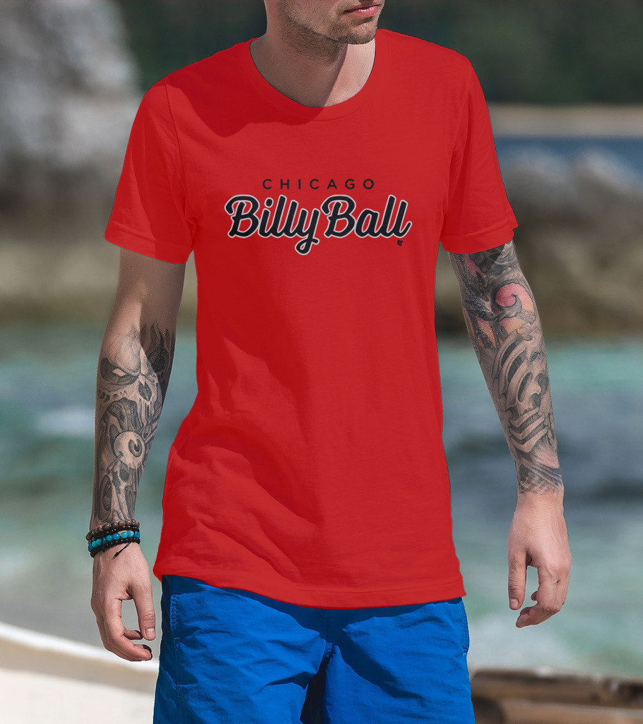 Chicago Billy Ball Red T-Shirt