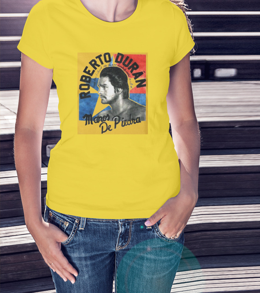 Roberto Durán Manos De Piedra Retro Boxing Legend Classic T-Shirt