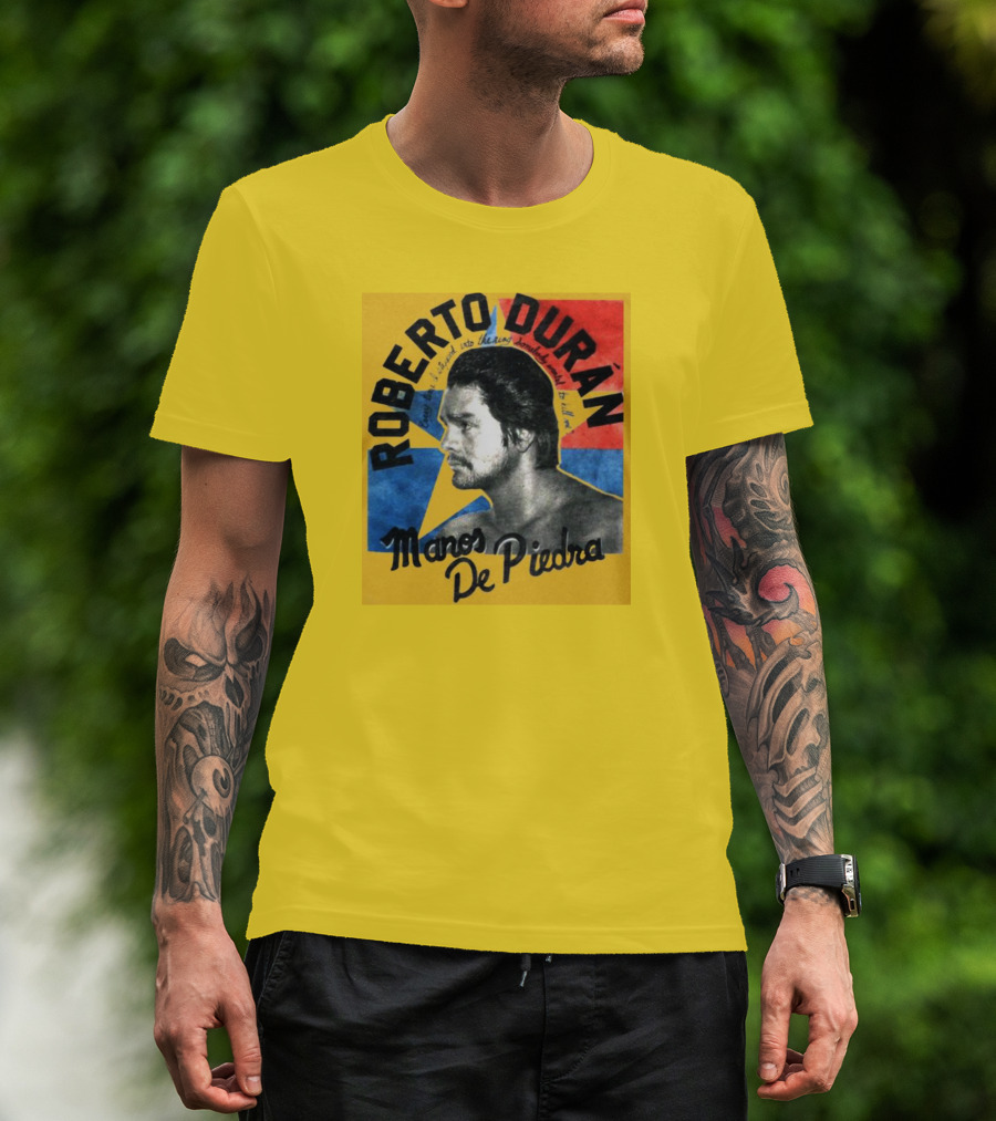 Roberto Durán Manos De Piedra Retro Boxing Legend Classic T-Shirt