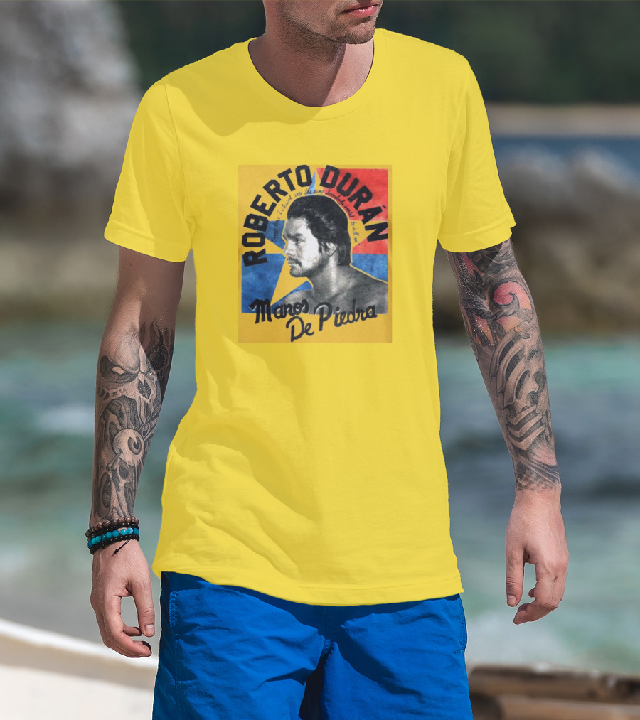 Roberto Durán Manos De Piedra Retro Boxing Legend Classic T-Shirt