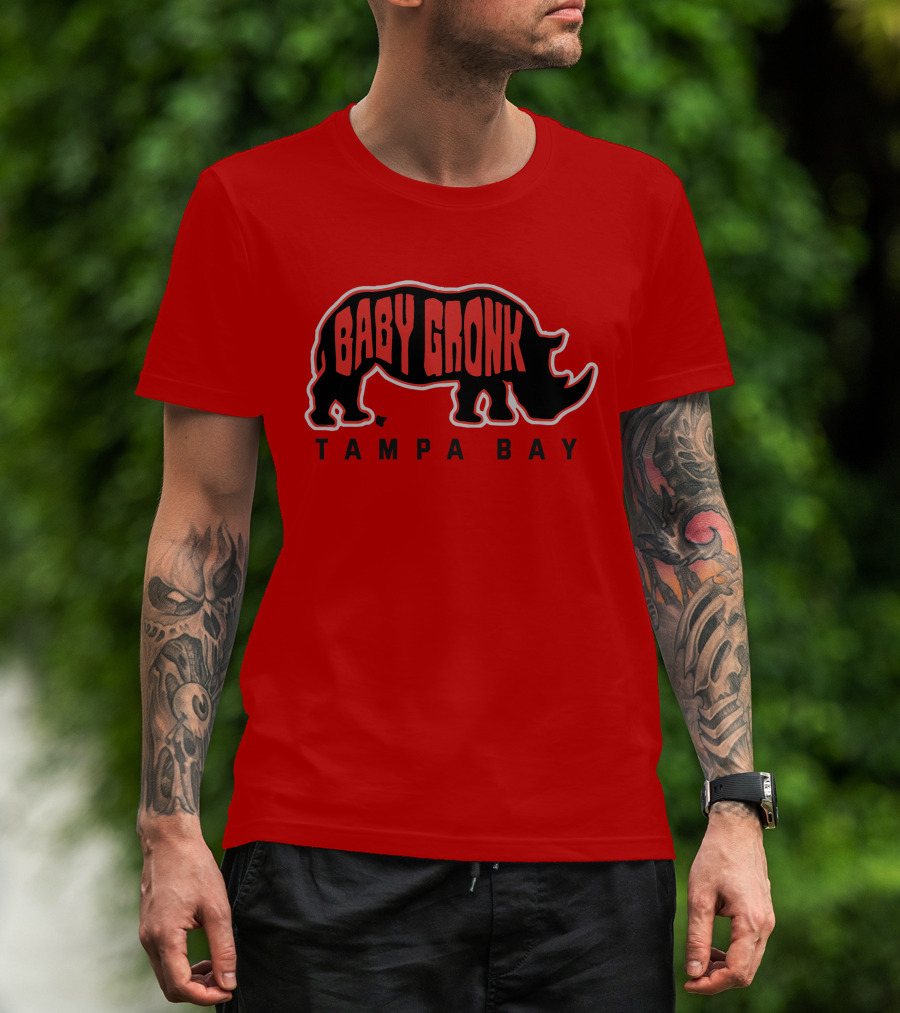 BABY GRONK TAMPA BAY Rhino T-Shirt