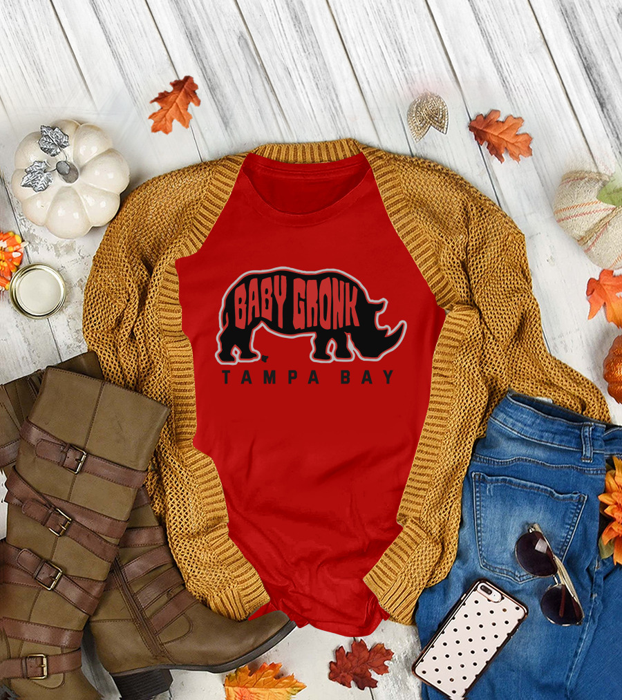 BABY GRONK TAMPA BAY Rhino T-Shirt