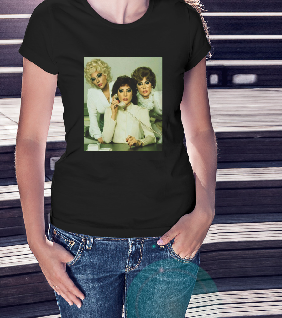Ronald Mcdonkey Merch Gaga 9To5 Retro Trio Office Vibe T-Shirt