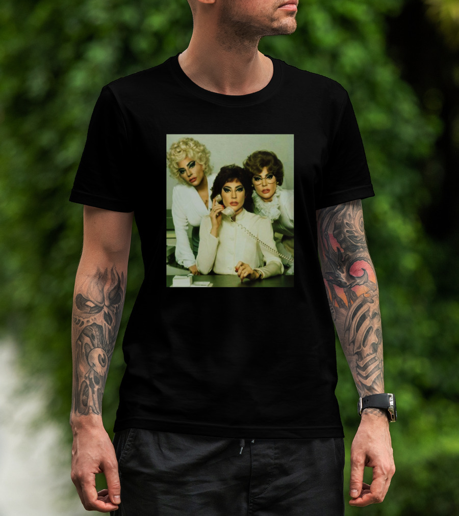Ronald Mcdonkey Merch Gaga 9To5 Retro Trio Office Vibe T-Shirt