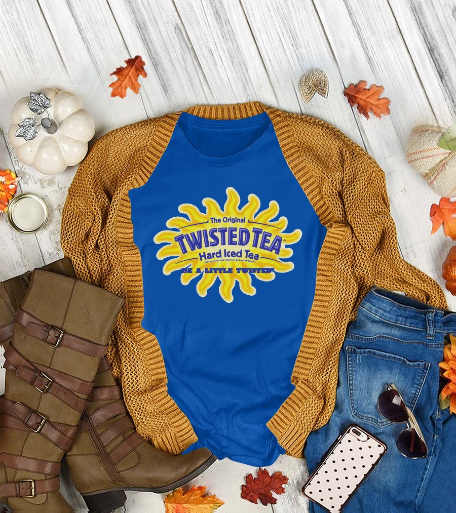 The Original Twisted Tea Hard Iced Tea Be a Little Twisted T-Shirt