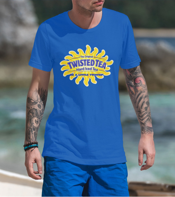 The Original Twisted Tea Hard Iced Tea Be A Little Twisted T-Shirt