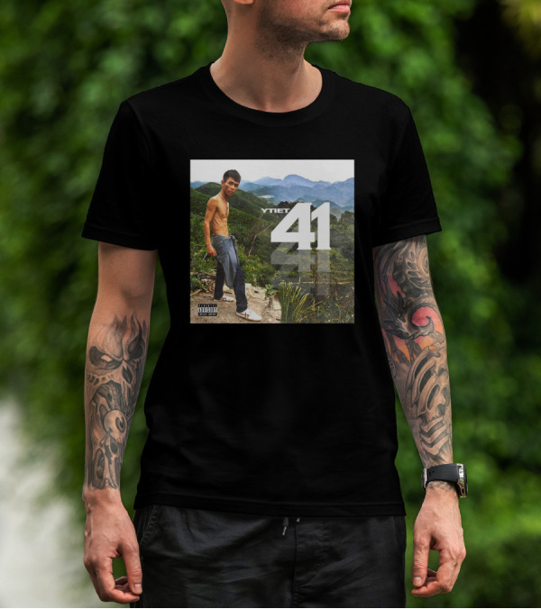 YTiet 41 Parental Advisory Explicit Content T-Shirt