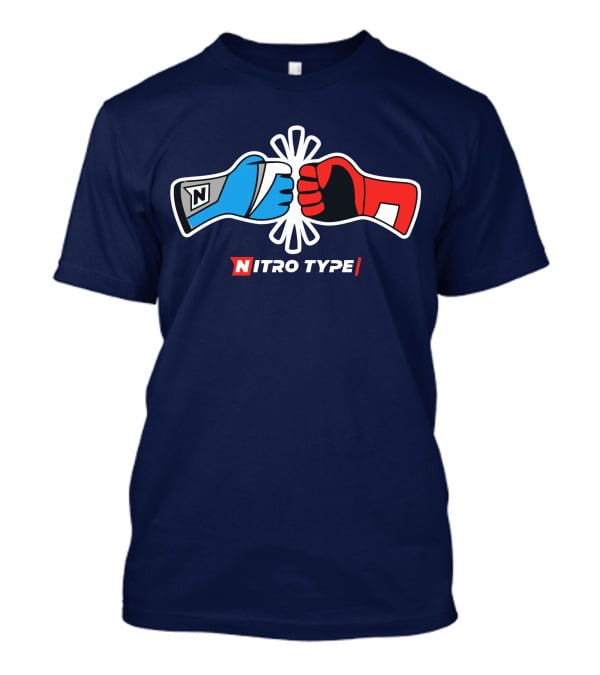 NITRO TYPE Fist Bump Racing Gloves T-Shirt