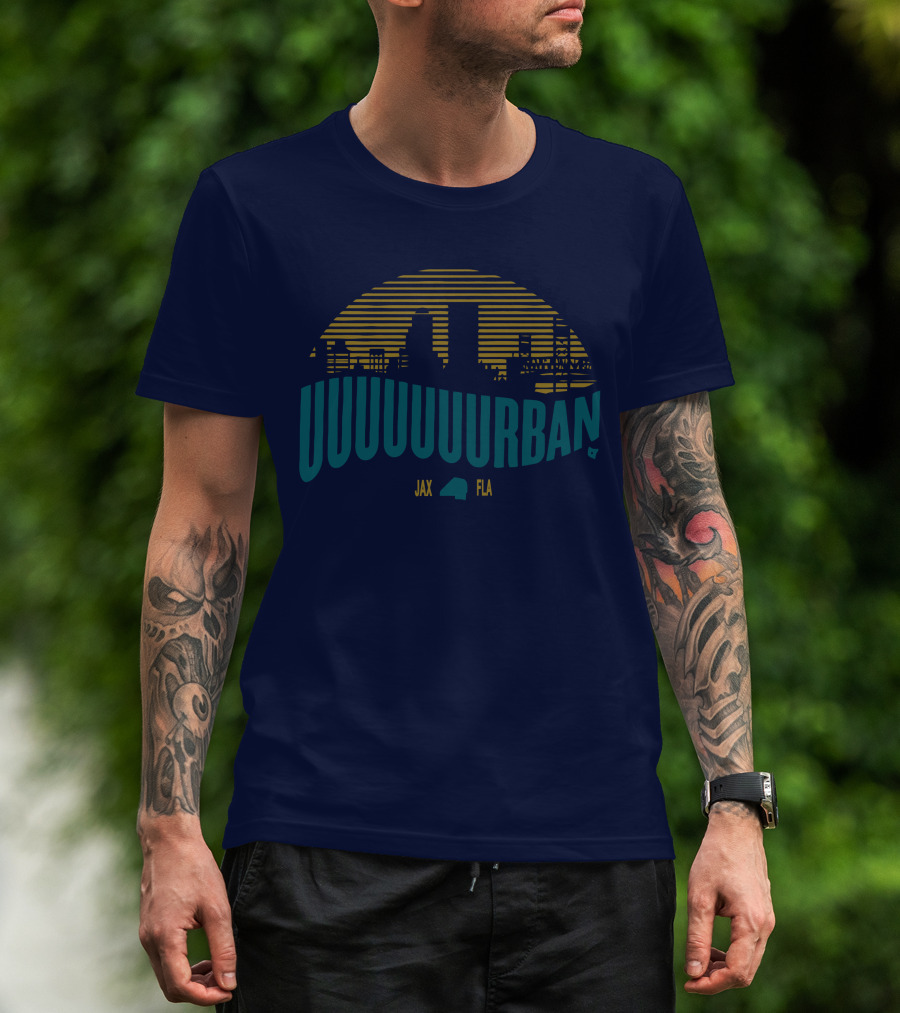 Uuuuuuurban Jax Fla Duval Coach T-Shirt