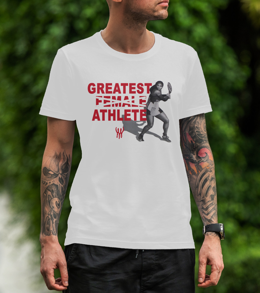 Serena Williams Greatest Athlete T-Shirt