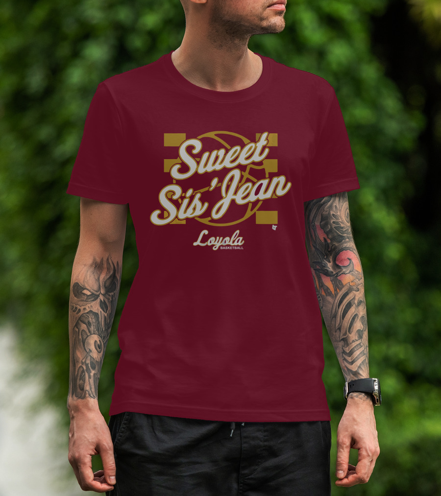 Sweet Sis' Jean Loyola Basketball T-Shirt