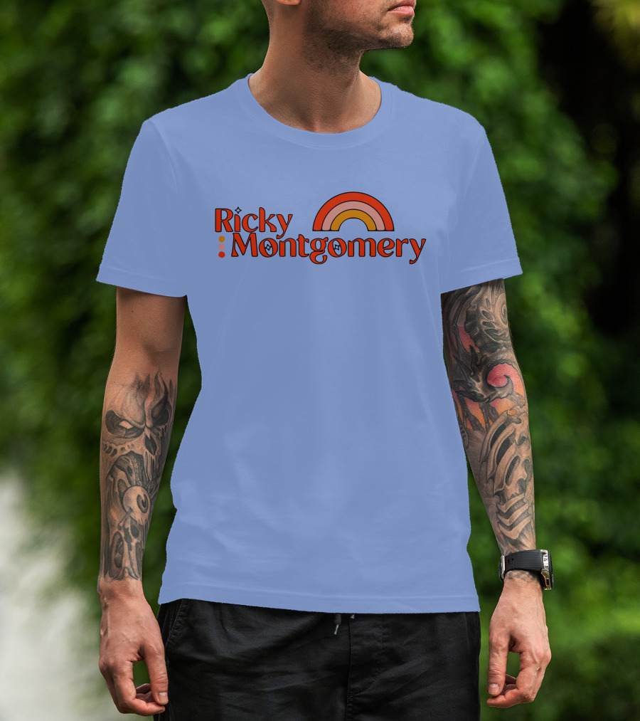 Ricky Montgomery Retro Rainbow T-Shirt
